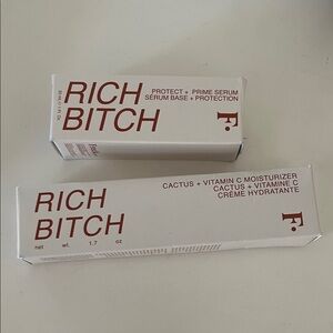 Freck Beauty Rich B Protect + Prime Serum and Vitamin C Moisturizer